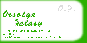 orsolya halasy business card